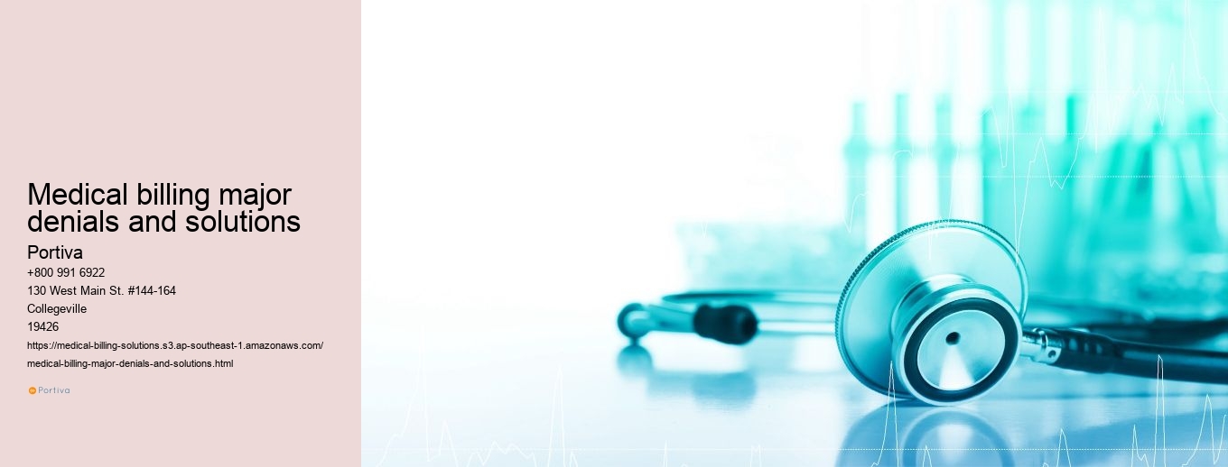 medical billing major denials and solutions